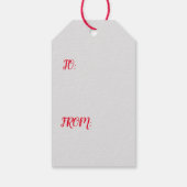 JAPANESE AFDRUKKELIJKE Label Cadeaulabel (Achterkant)