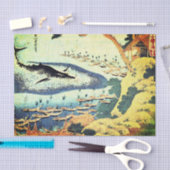 JAPANESE AFDRUKKING MET KWEEKTEKST TISSUEPAPIER (Craft)