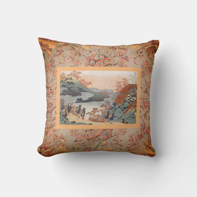 JAPANESE AFDRUKSierkussen Kussen (Voorkant)