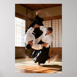 Japanese Aikido Poster