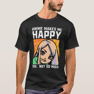 Japanese Anime Art Merch For Cute Manga Anime Love T-shirt