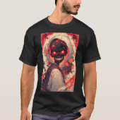 Japanese Anime Skull Hero Art 02 T-shirt (Voorkant)