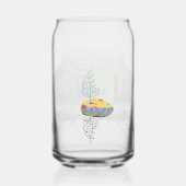 Japanese Aquatic Glass Blikvorm Glas (Achterkant)