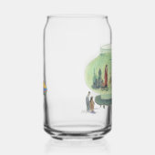 Japanese Aquatic Glass Blikvorm Glas (Rechts)