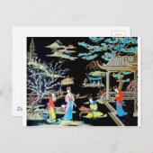 JAPANESE  ART BRIEFKAART (Voorkant / Achterkant)