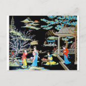 JAPANESE  ART BRIEFKAART (Voorkant)