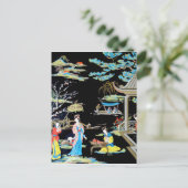 JAPANESE  ART BRIEFKAART (Staand voorkant)