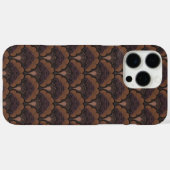 Japanese art deco style - Chocolate Case-Mate iPhone Case (Achterkant (horizontaal))