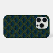 Japanese art deco style_Deep Forest iPhone Hoesje (Achterkant horizontaal)