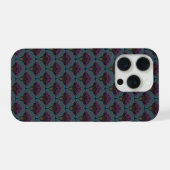 Japanese art deco style_Midnight iPhone Hoesje (Achterkant horizontaal)