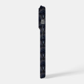 Japanese art deco style_Smoky Mist iPhone Hoesje (Linkerkant)