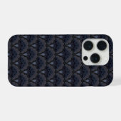 Japanese art deco style_Smoky Mist iPhone Hoesje (Achterkant horizontaal)
