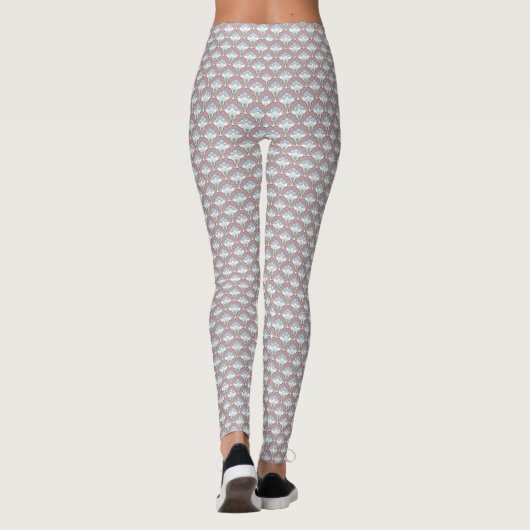 Japanese art deco style_Spring Leggings (Achterkant)
