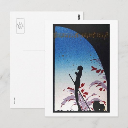 JAPANESE Art Music  Briefkaart (Voorkant / Achterkant)