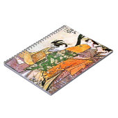 JAPANESE  ART NOTITIEBOEK (Linkerzijde)