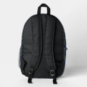 Japanese Art Pattern Backpack Bedrukte Rugzak (Achterkant)