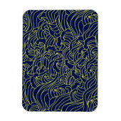 Japanese Art Pattern Magnet Magneet (Verticaal)