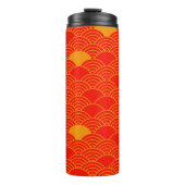 Japanese Art Pattern Tumbler Thermosbeker (Voorkant)