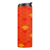 Japanese Art Pattern Tumbler Thermosbeker (Gedraaid links)