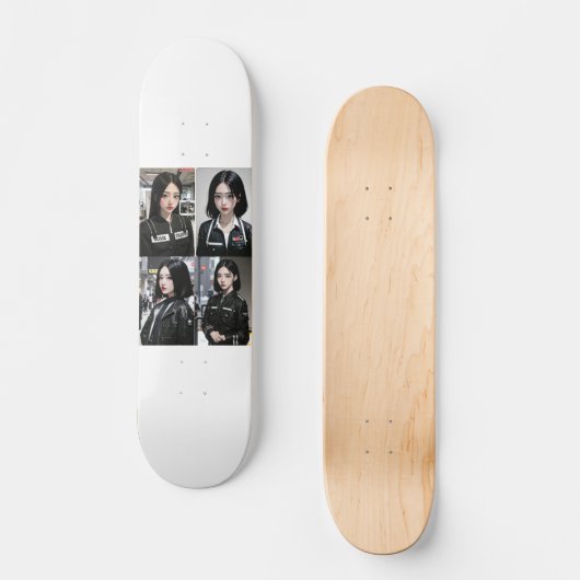 Japanese art persoonlijk skateboard (Voorkant)