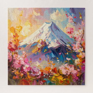 Japanese Art Puzzle Mount Fuji 富士山 日本 Legpuzzel