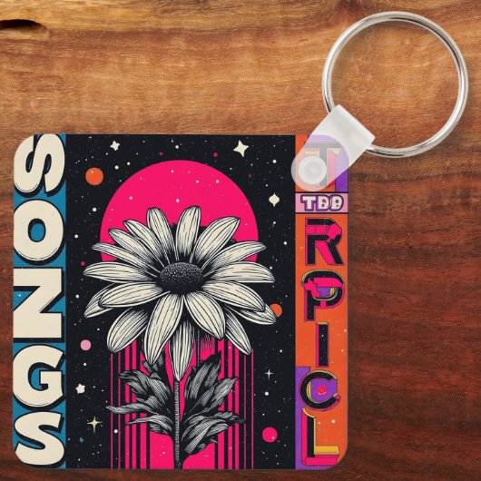 Japanese art sleutelhanger (Achterkant)