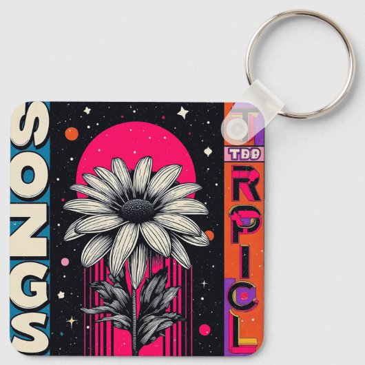 Japanese art sleutelhanger (Achterkant)