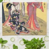  JAPANESE ART THEEDOEK (Gevouwen)