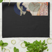  JAPANESE ART THEEDOEK (Gevouwen)