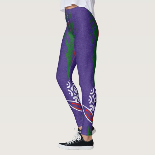 JAPANESE ARTIST KORIN BLUE PRINED LEGGINGS (Links)