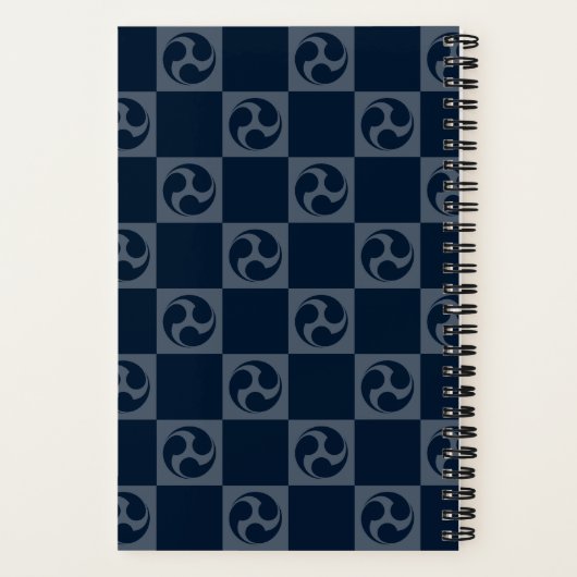 Japanese Bakeneko Cat Yokai Notitieboek (Achterkant)