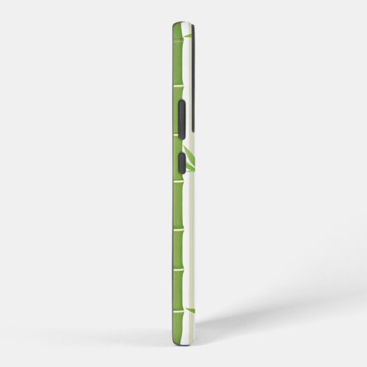 Japanese Bamboo and Floral Stripe Pattern Samsung Galaxy Hoesje (Rechterkant)