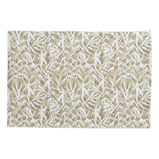 Japanese Bamboo Watercolor Kussensloop (Achterkant)