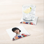 Japanese beauty pinup kartonnen onderzetters (Insitu)