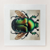 Japanese beetle 260824IREF230 - Watercolor Legpuzzel (Horizontaal)