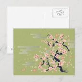 JAPANESE Blossom Briefkaart (Voorkant / Achterkant)