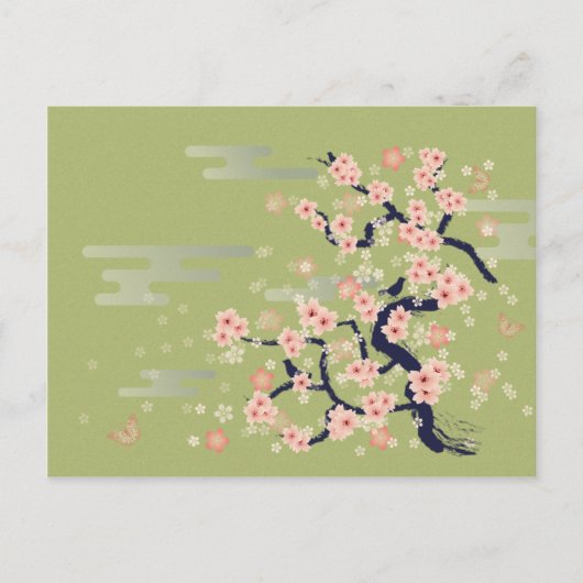 JAPANESE Blossom Briefkaart (Voorkant)