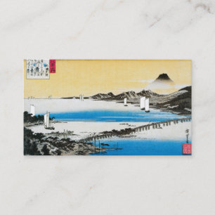JAPANESE BOAT-Visitekaartje Visitekaartje