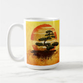 Japanese Bonsai Tree Sunset Koffiemok (Links)