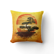 Japanese Bonsai Tree Sunset