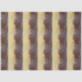 Japanese Botanical Minimal Leaves Soft Gold Light Tissuepapier (Voorkant)