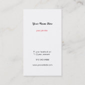 Japanese brush style frog illustration visitekaartje (Achterkant)