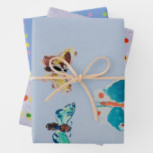 JAPANESE BUTTERFLY-papiervellenset Inpakpapier Vel (In situ)