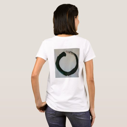 Japanese calligraphy design shirt (Achterkant volledig)