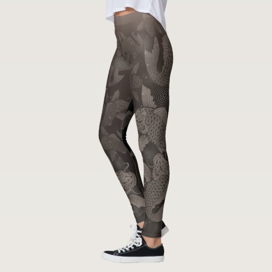 Japanese carp_line4@miyasan leggings (Links)