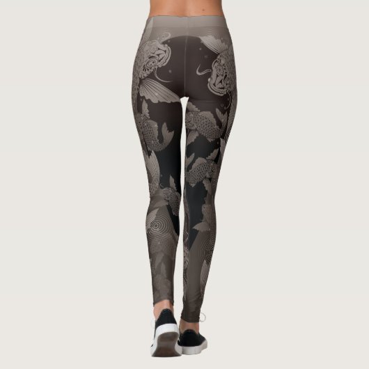 Japanese carp_line5@miyasan leggings (Achterkant)