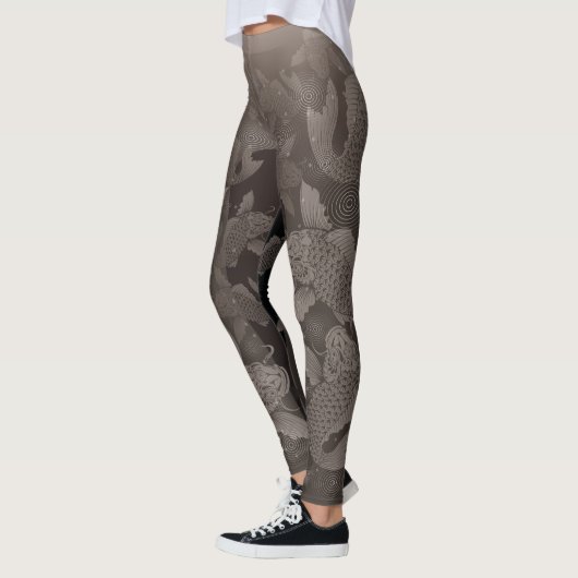 Japanese carp_line5@miyasan leggings (Links)