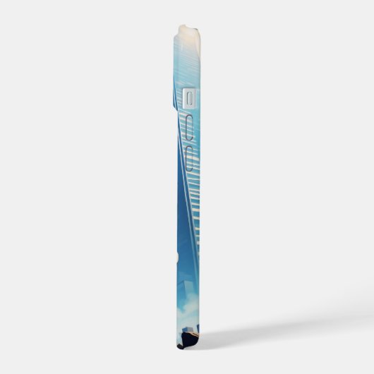 Japanese cat phone case iPhone 15 case (Linkerkant)