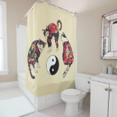 JAPANESE CATS, DRAGON RED DEVIL TATTOOS, YIN YANG DOUCHEGORDIJN (In situ)