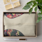 JAPANESE CATS, DRAGON RED DEVIL TATTOOS, YIN YANG TISSUEPAPIER (Geschenk)